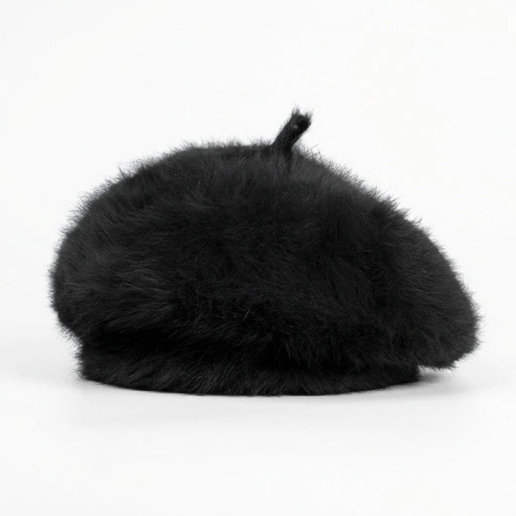 Béret Basque Velours — coloris noir
