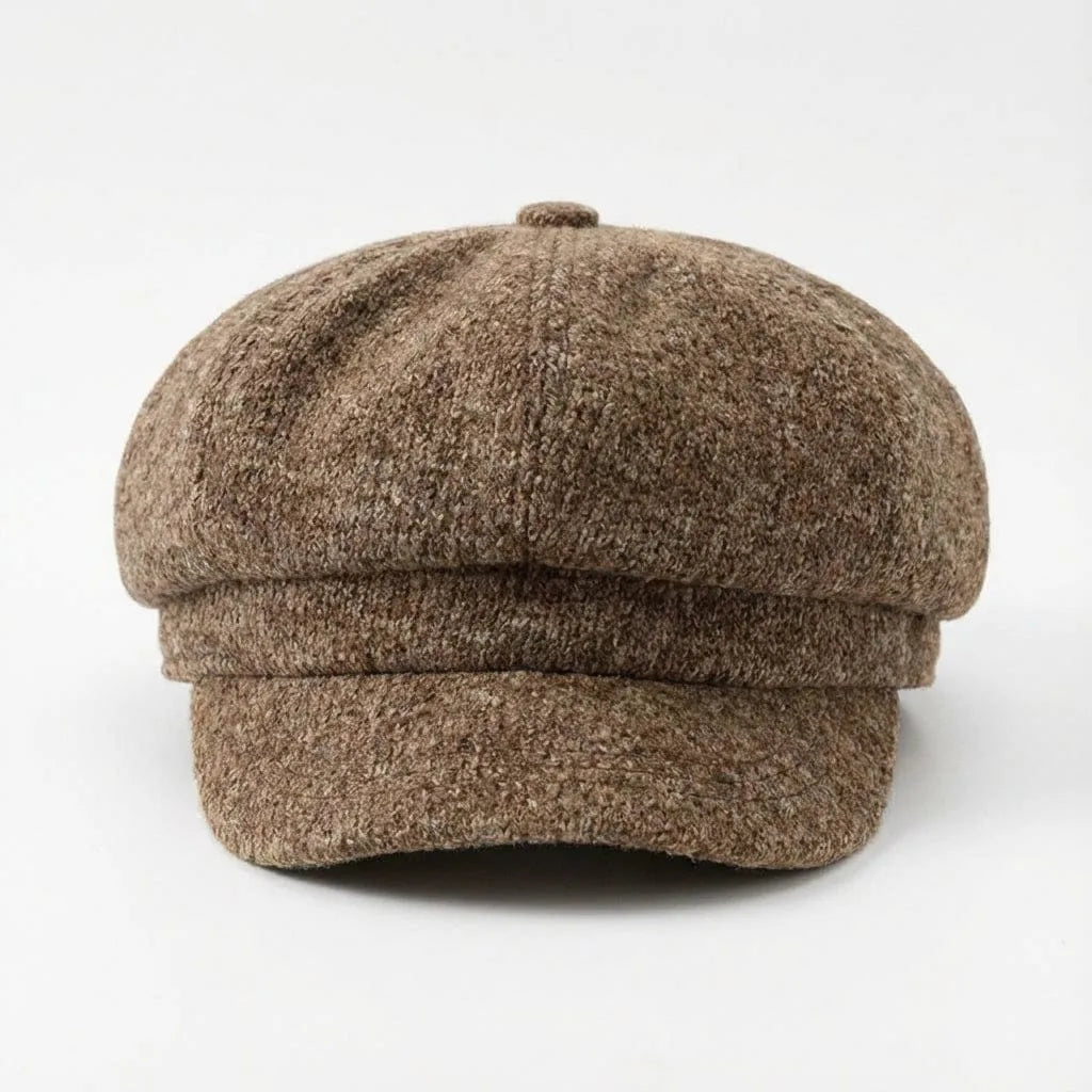 Béret Casquette Brodé — coloris kaki