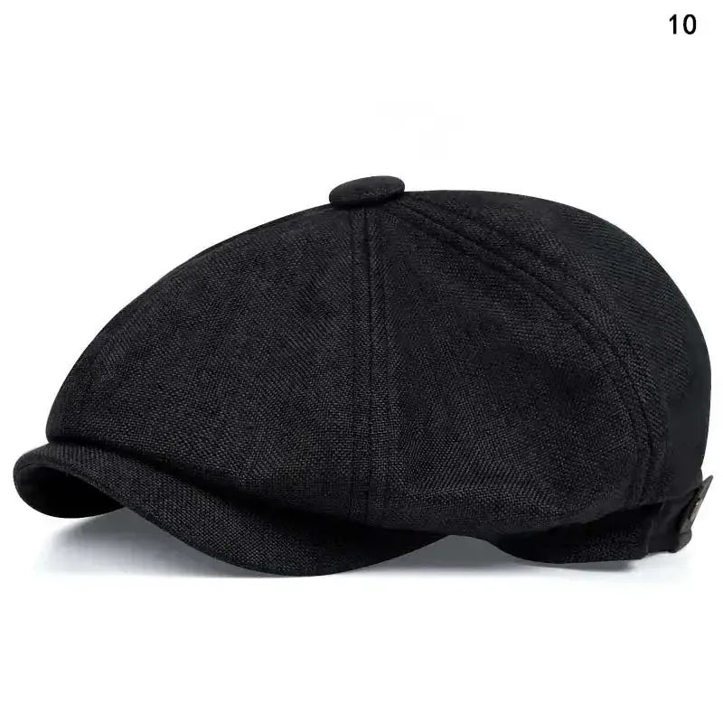Béret Casquette Coton — coloris noir