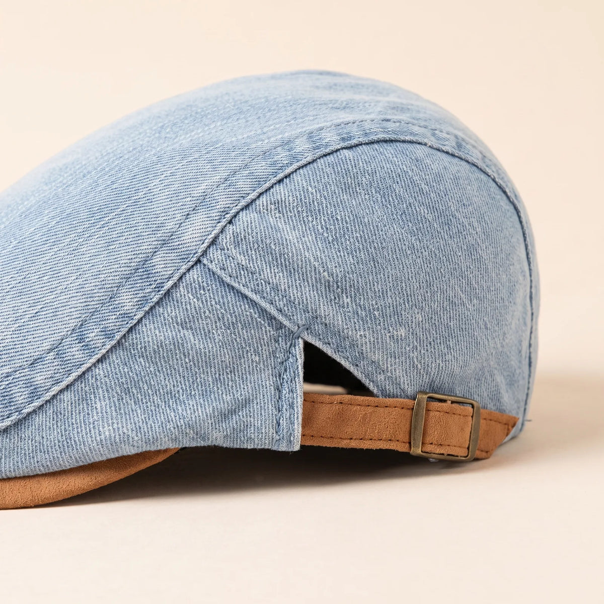 Béret Casquette Denim, vue de détail