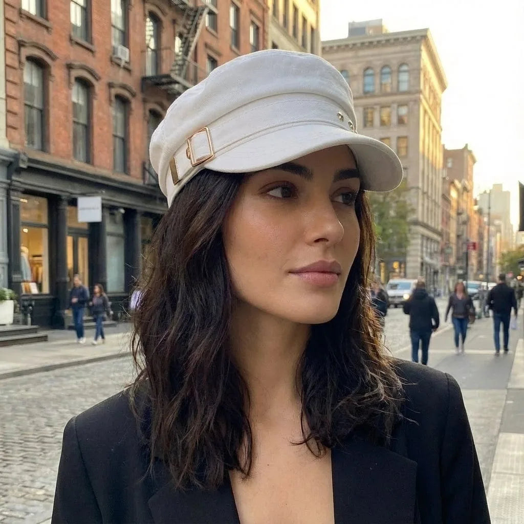 Béret Casquette Militaire, vue de trois-quarts