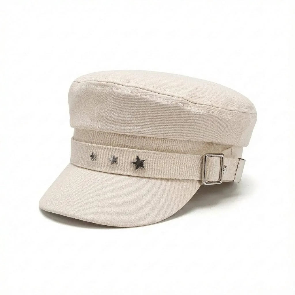 Béret Casquette Militaire — coloris beige