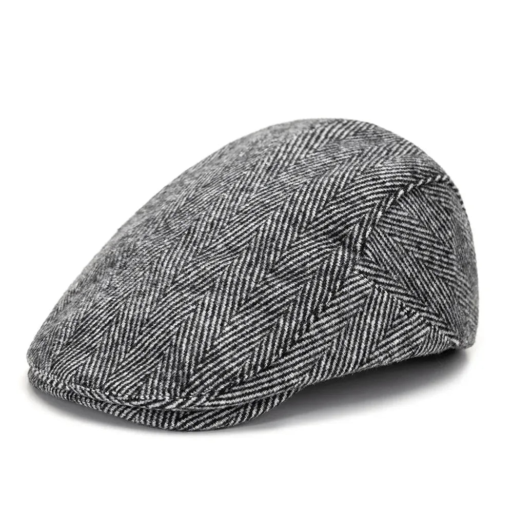 Béret Casquette Rétro — coloris gris
