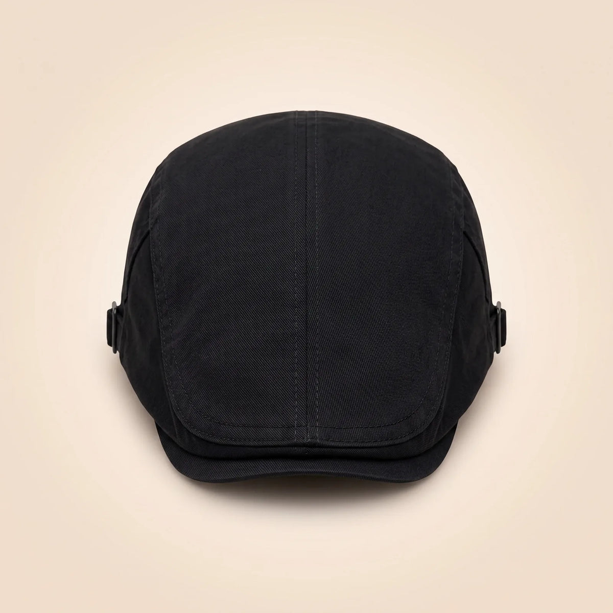 Béret en Coton Réglable — coloris noir