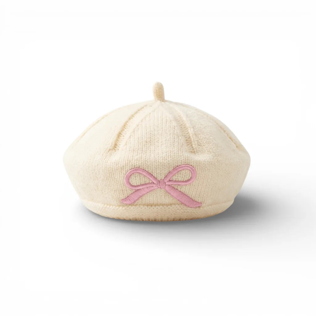 Béret Enfant Fille — coloris blanc