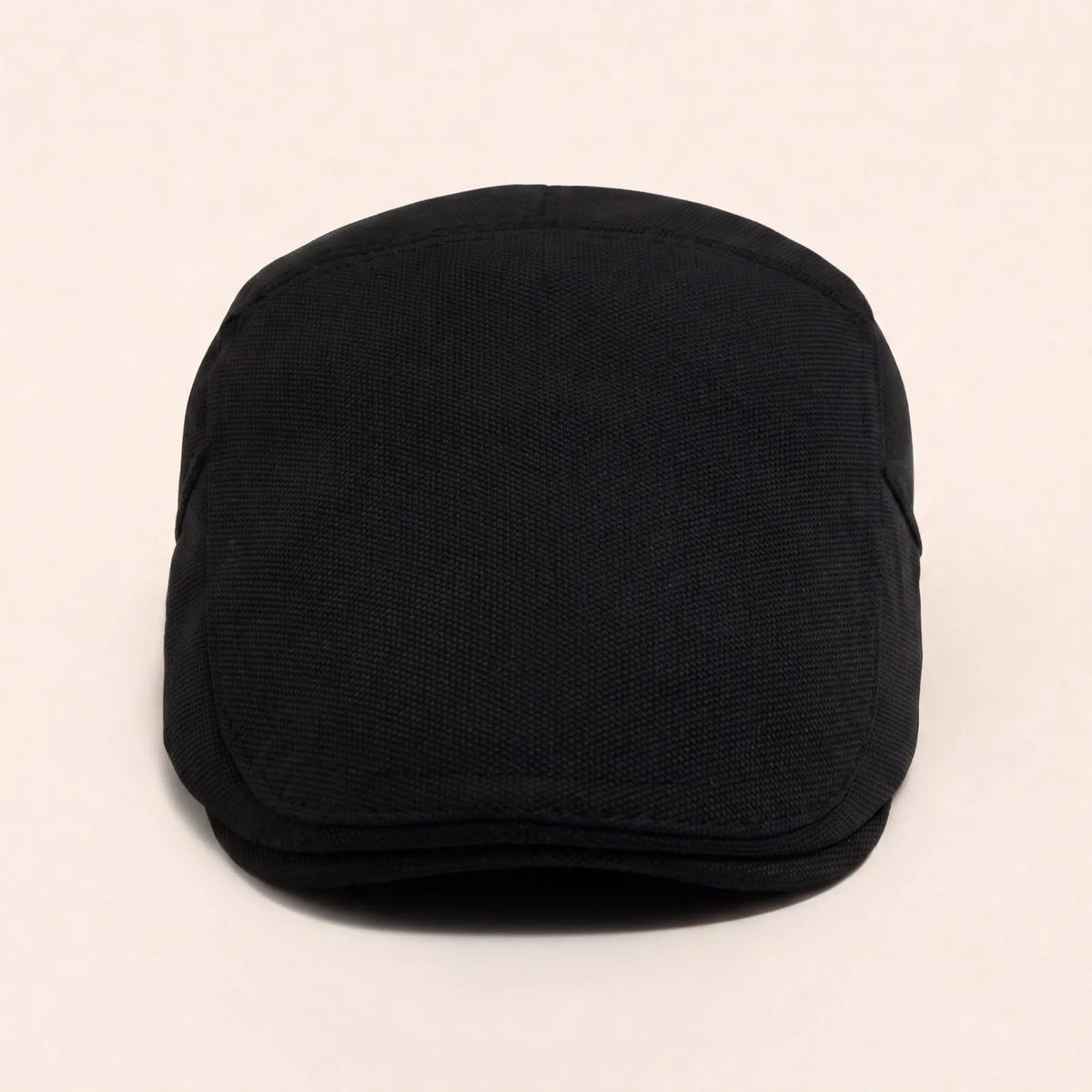 Béret Homme Vintage Gavroche — coloris noir