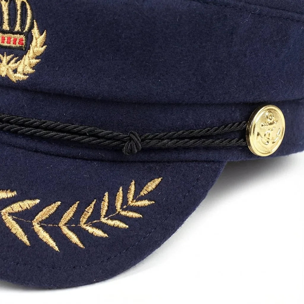 Béret Militaire Commando, vue de détail