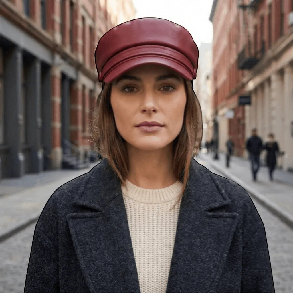 Béret Militaire Femme, vue de trois-quarts