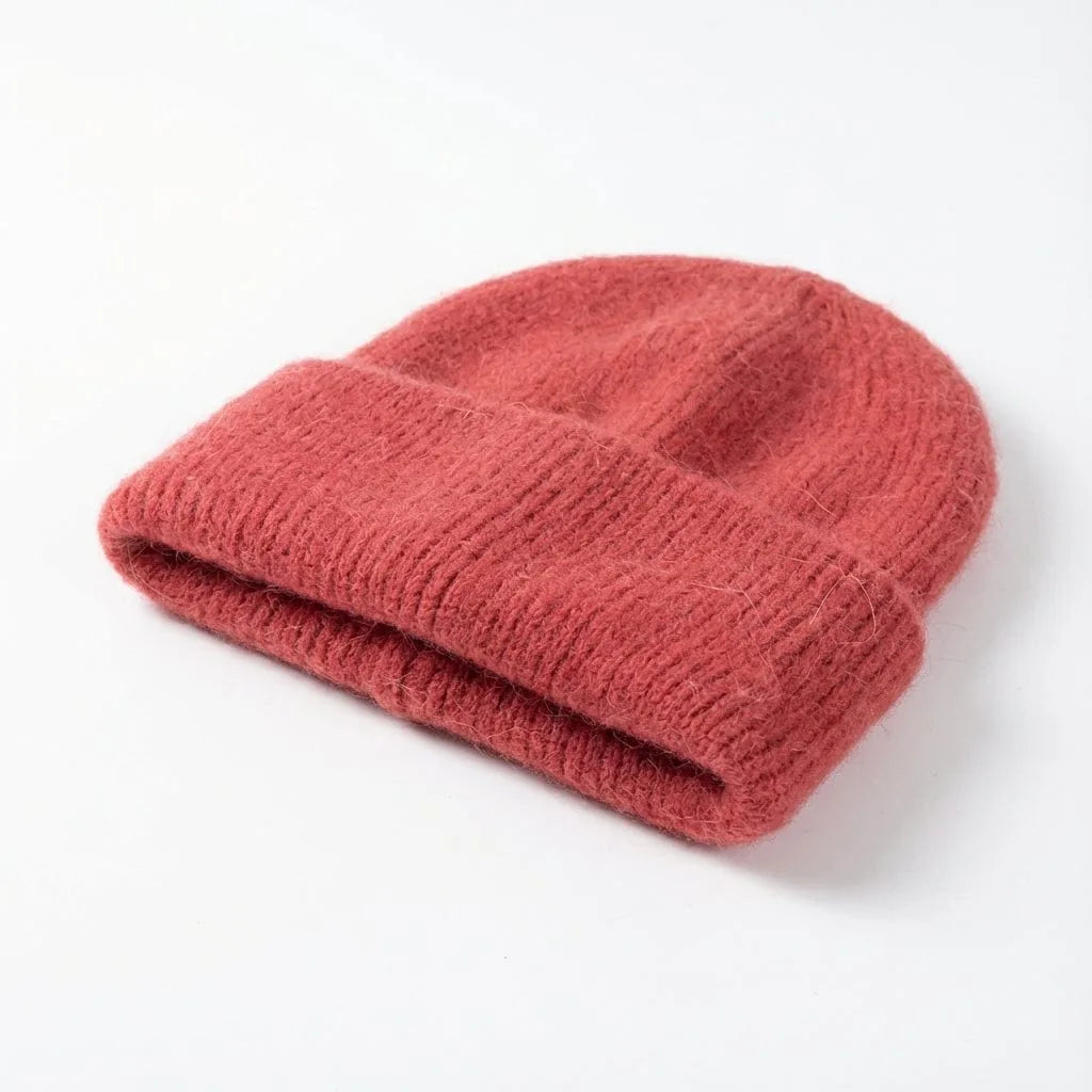 Bonne en Laine Cachemire — coloris rouge