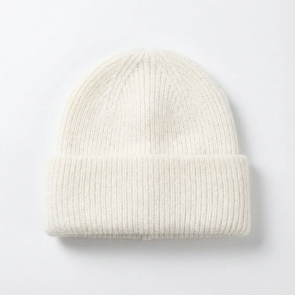 Bonne en Laine Cachemire — coloris blanc