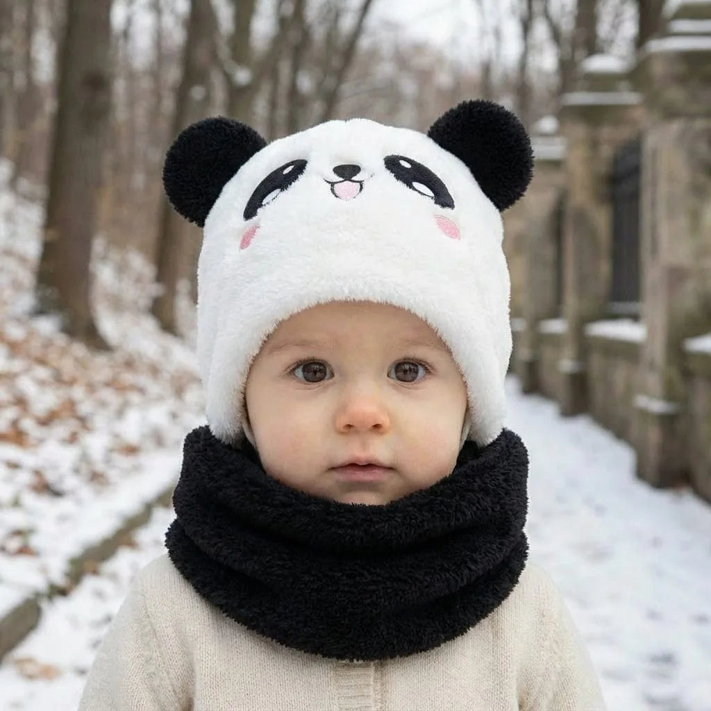 Bonnet Animaux Bébé, vue de trois-quarts