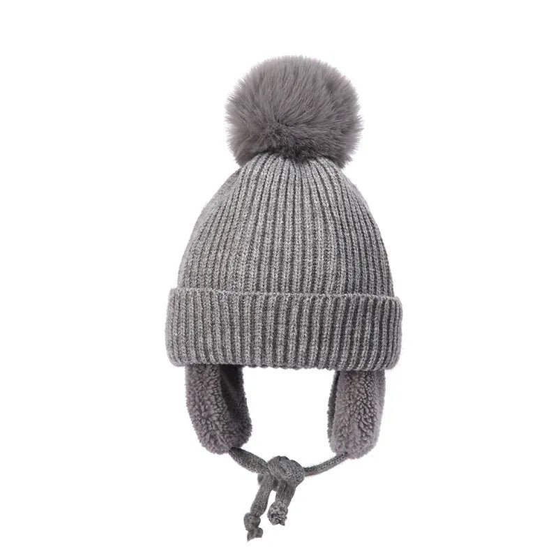 Bonnet Bebe à Pompon