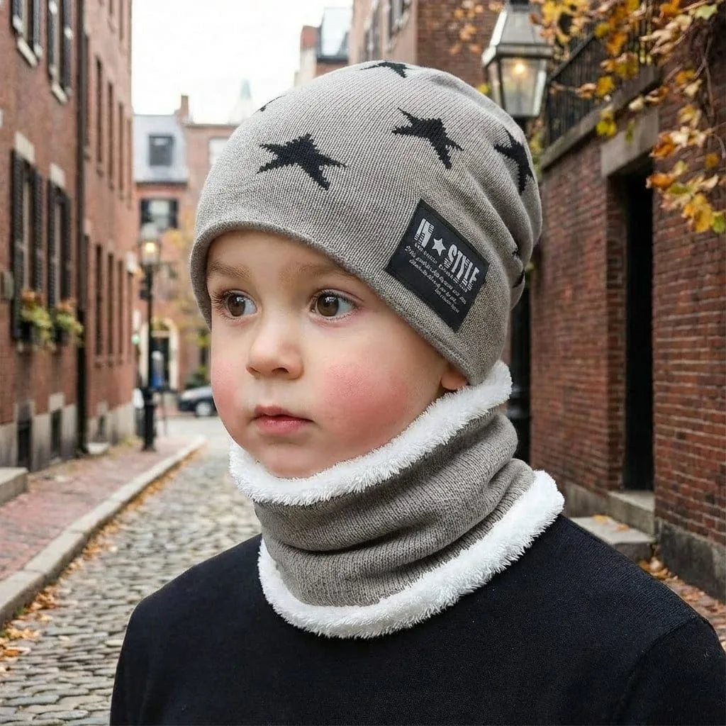 Bonnet Bébé Garçon, porté