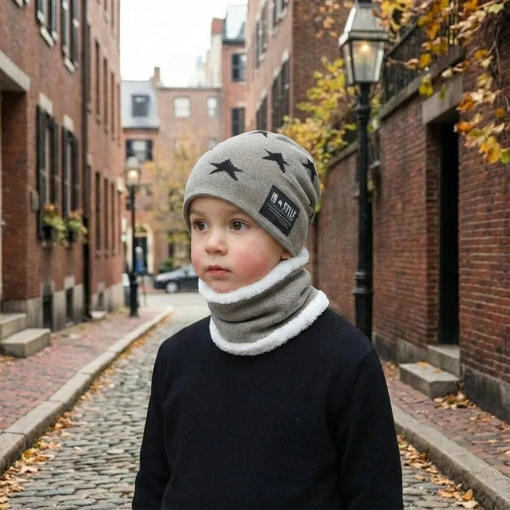 Bonnet Bébé Garçon, vue de trois-quarts