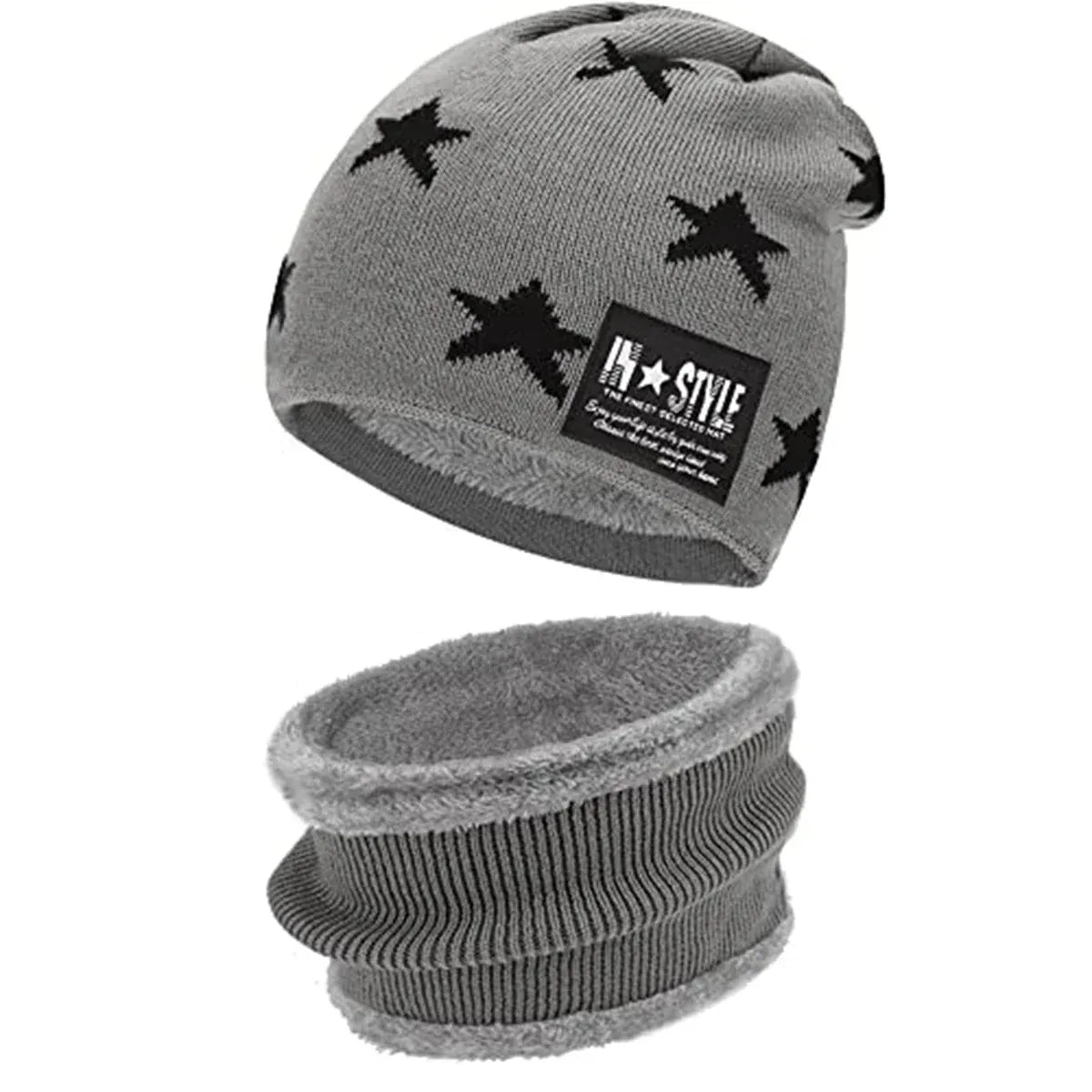 Bonnet Bébé Garçon — coloris gris