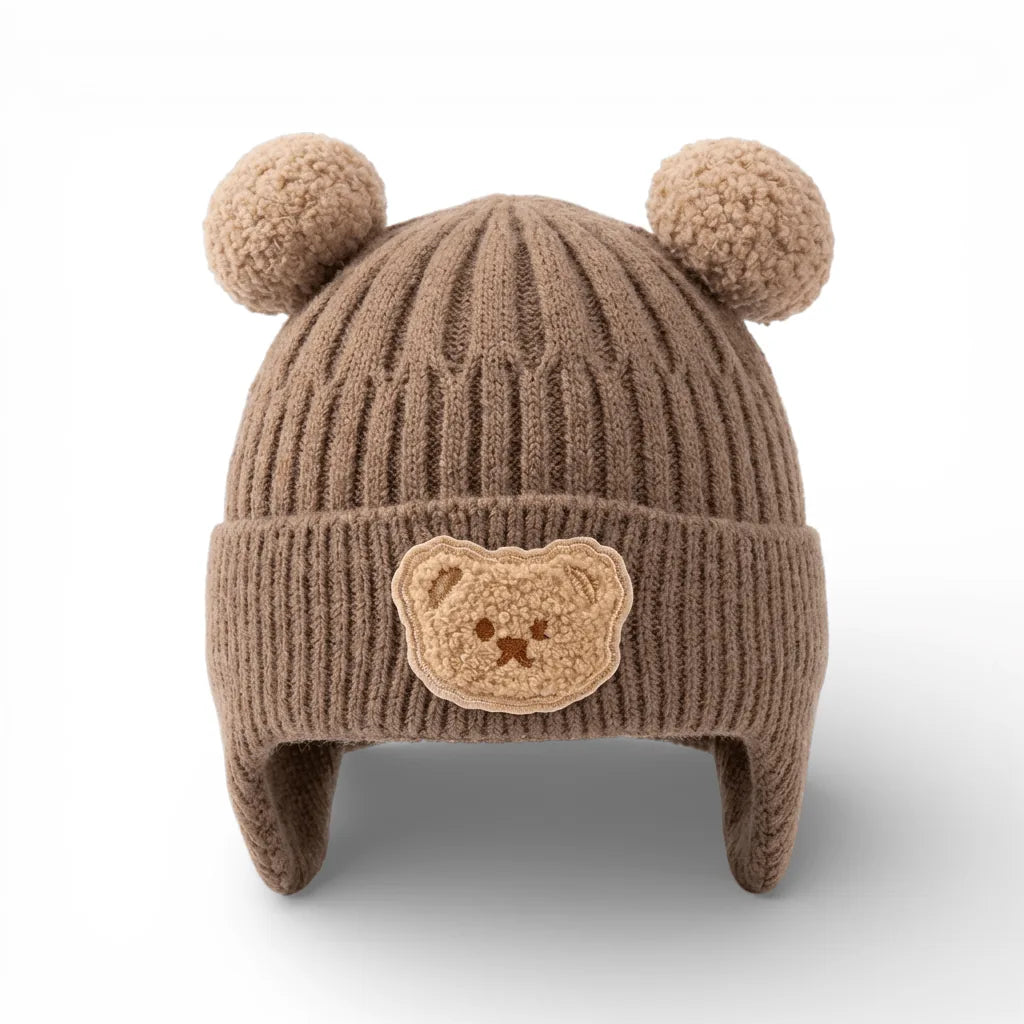 Bonnet Bébé Mignon — coloris kaki
