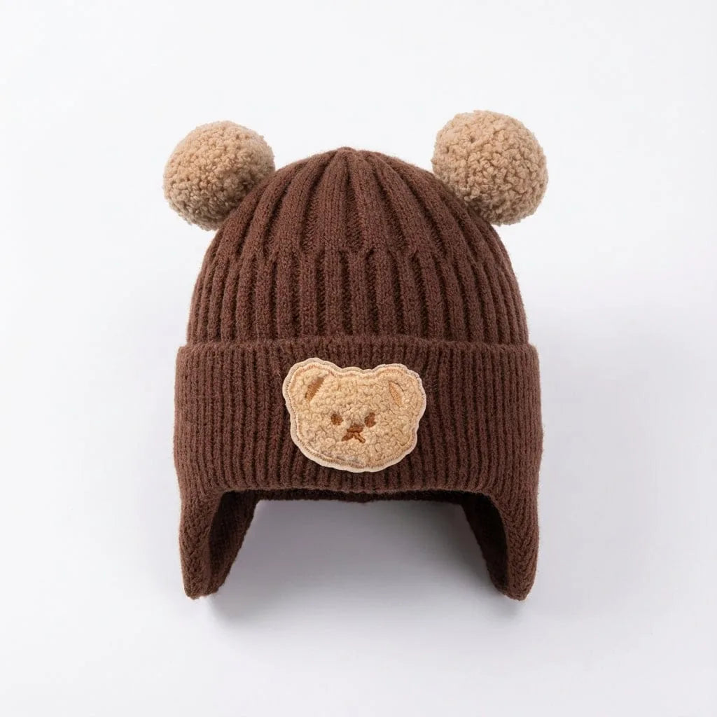 Bonnet Bébé Mignon — coloris marron