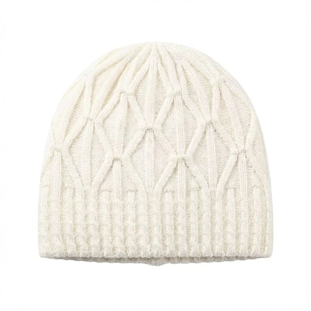 Bonnet Brodée Femme — coloris blanc