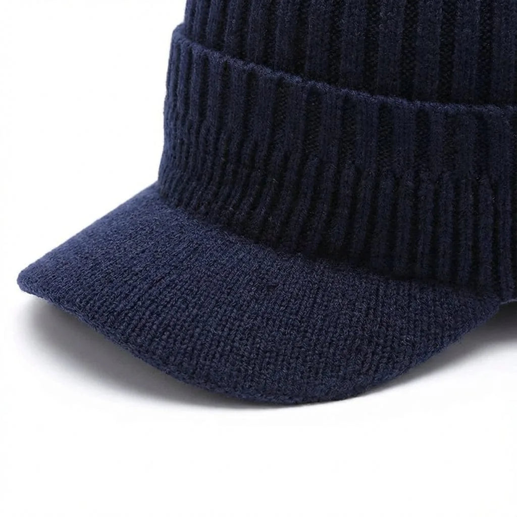Bonnet Brodée Visière, vue de détail