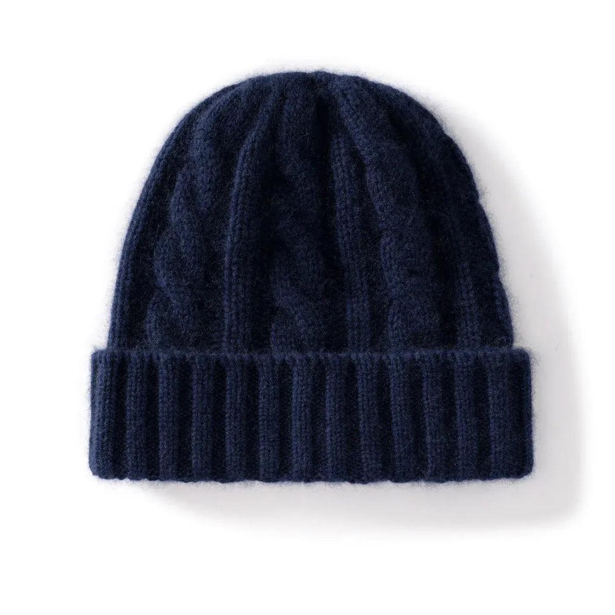 Bonnet Cachemire Épais — coloris bleu