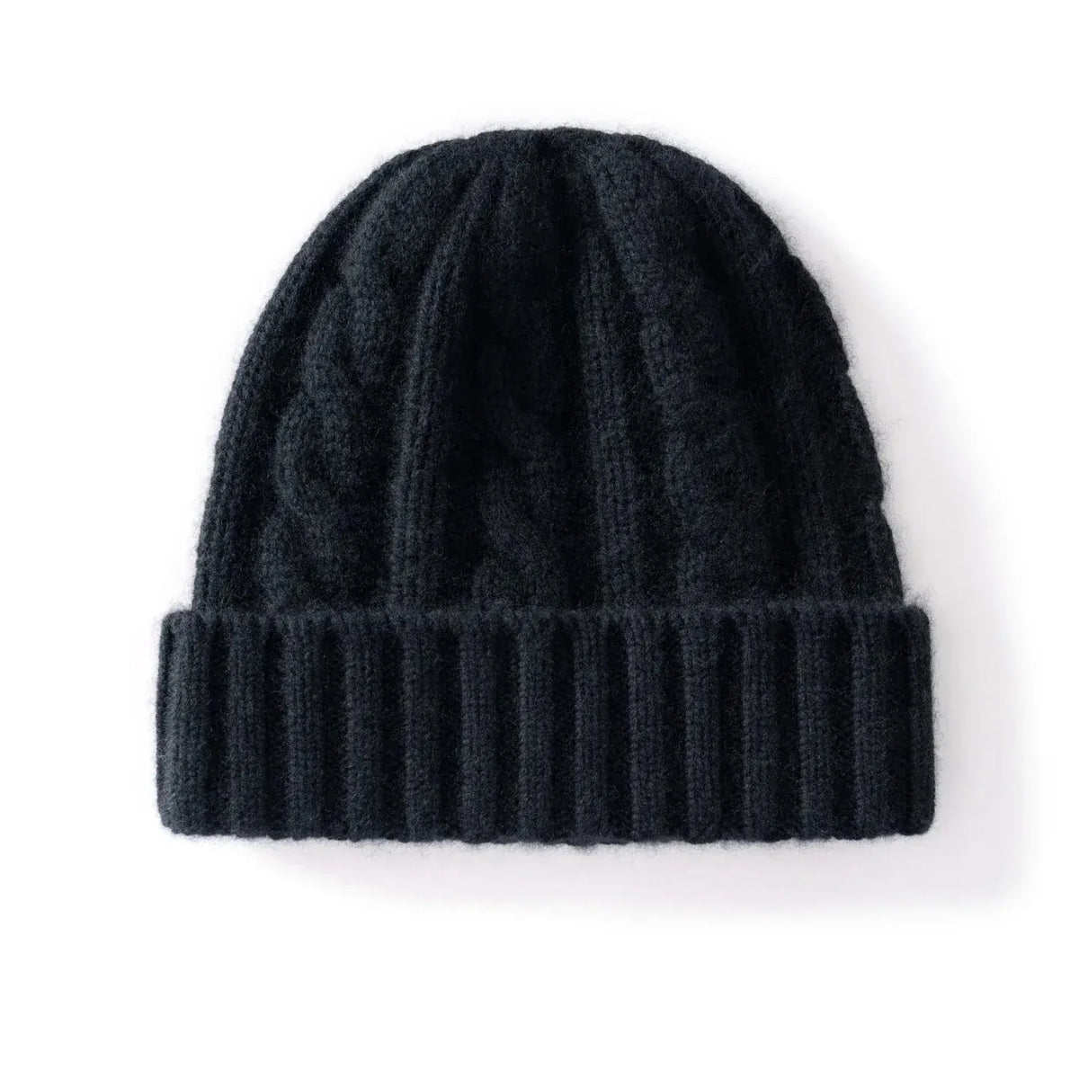 Bonnet Cachemire Épais — coloris noir