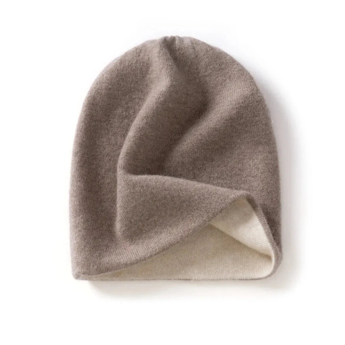 Bonnet Cachemire Hiver — coloris brun