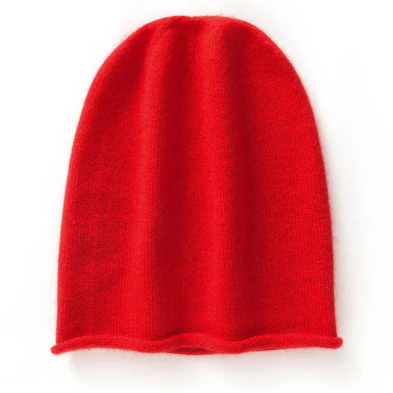 Bonnet Cachemire Premium — coloris rouge