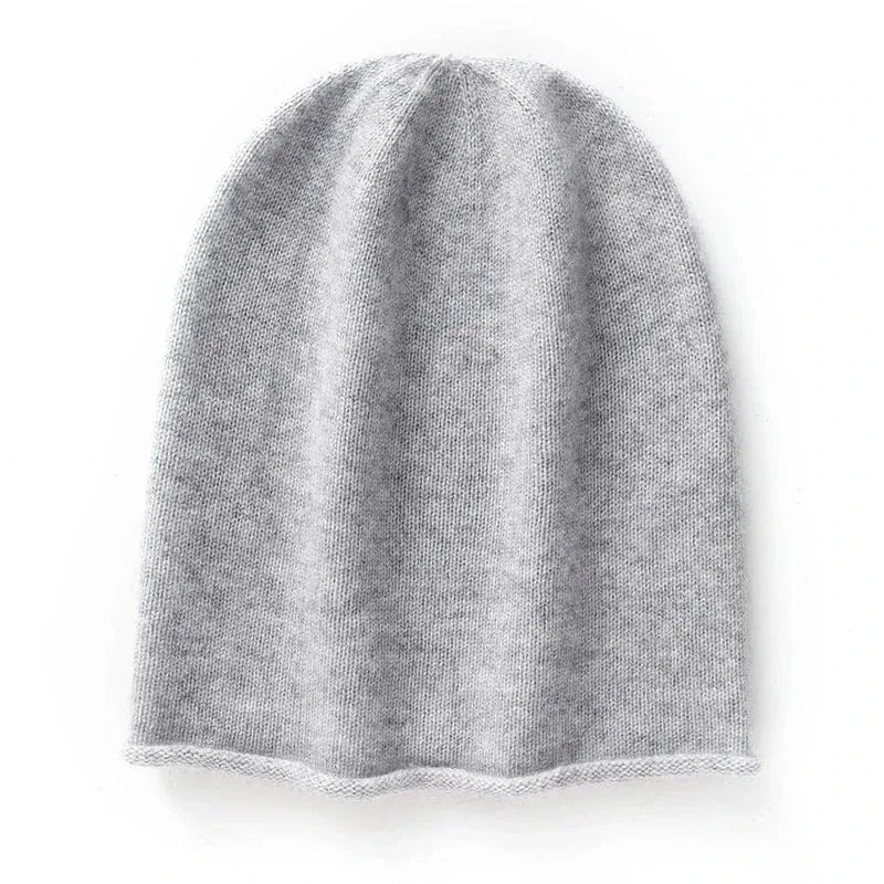 Bonnet Cachemire Premium — coloris gris