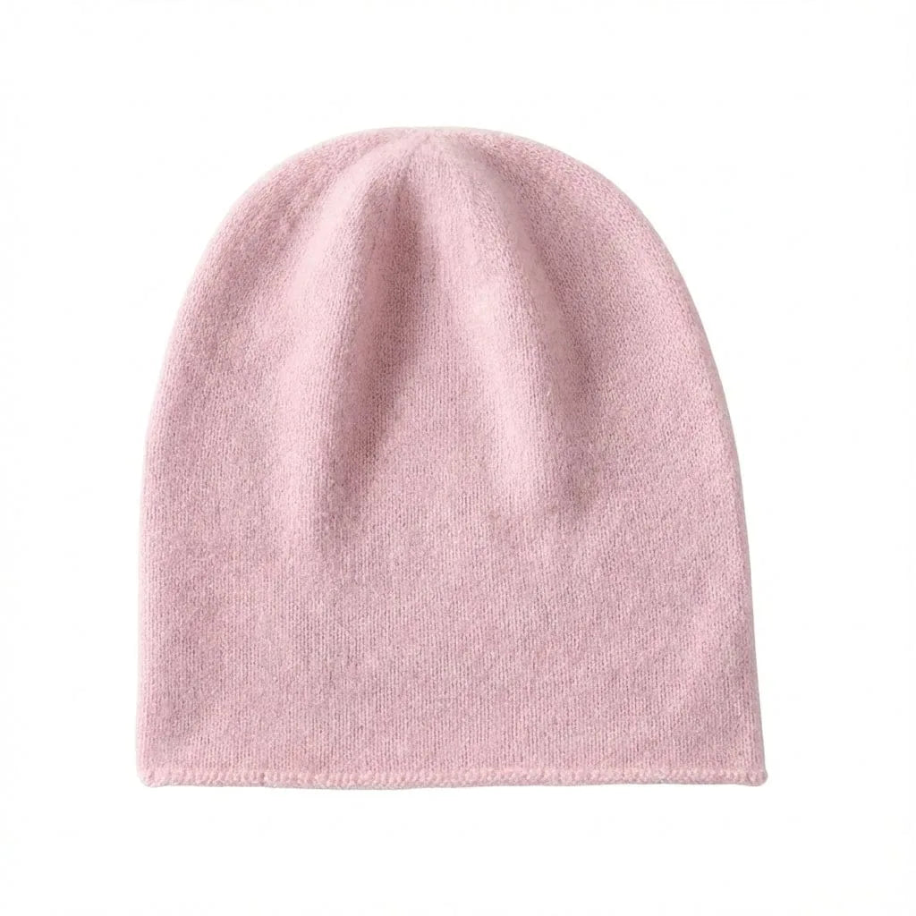Bonnet Cachemire Premium — coloris rose