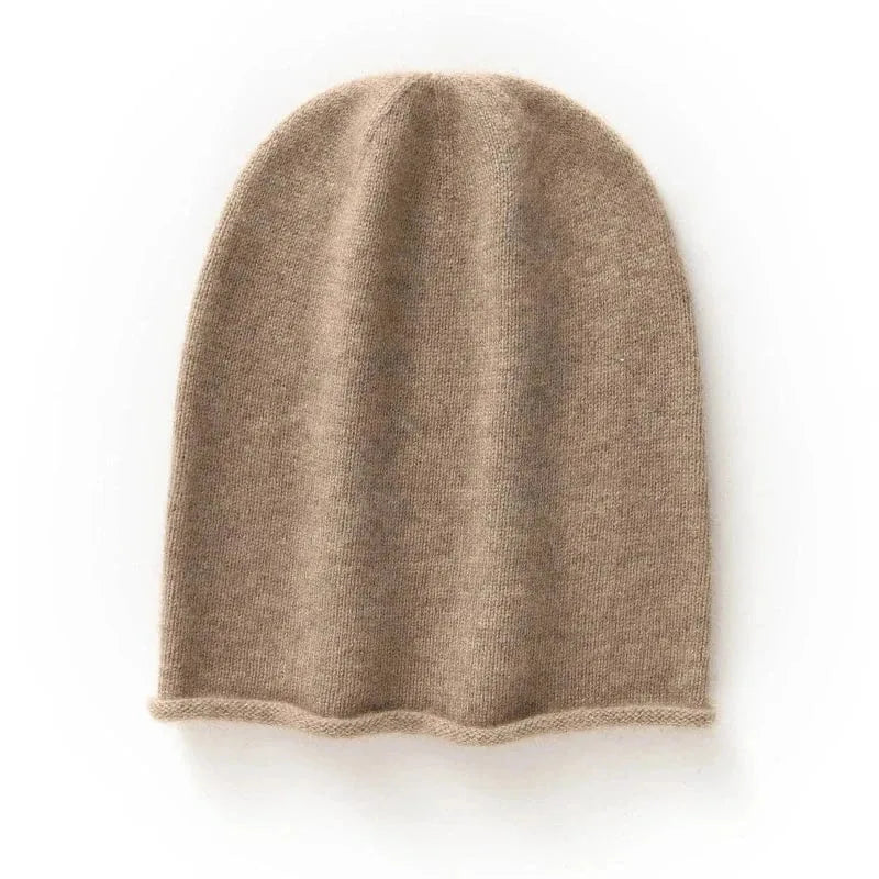 Bonnet Cachemire Premium — coloris kaki