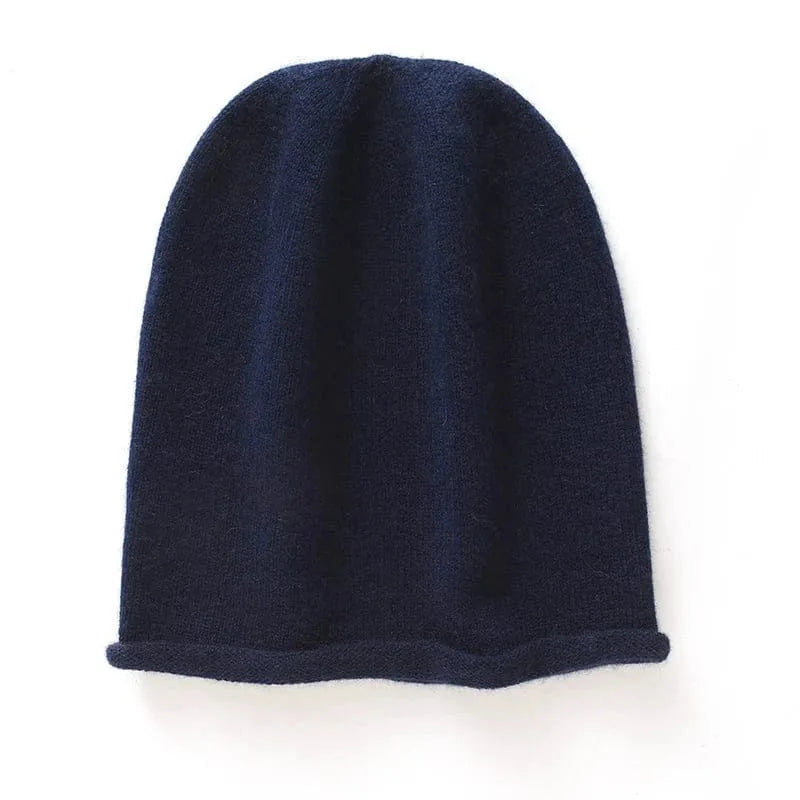 Bonnet Cachemire Premium — coloris bleu