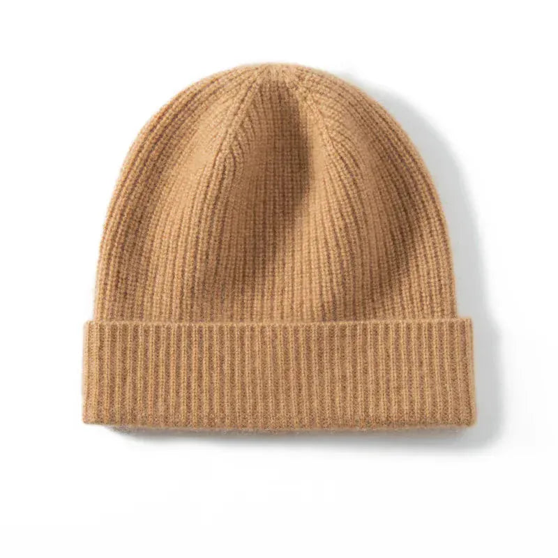 Bonnet Cachemire Simple — coloris jaune