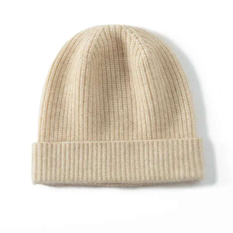 Bonnet Cachemire Simple — coloris beige