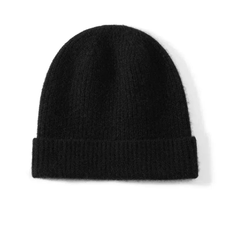 Bonnet Cachemire Simple — coloris noir