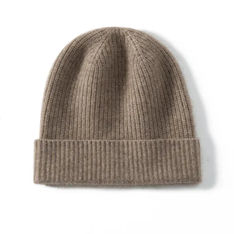 Bonnet Cachemire Simple — coloris marron