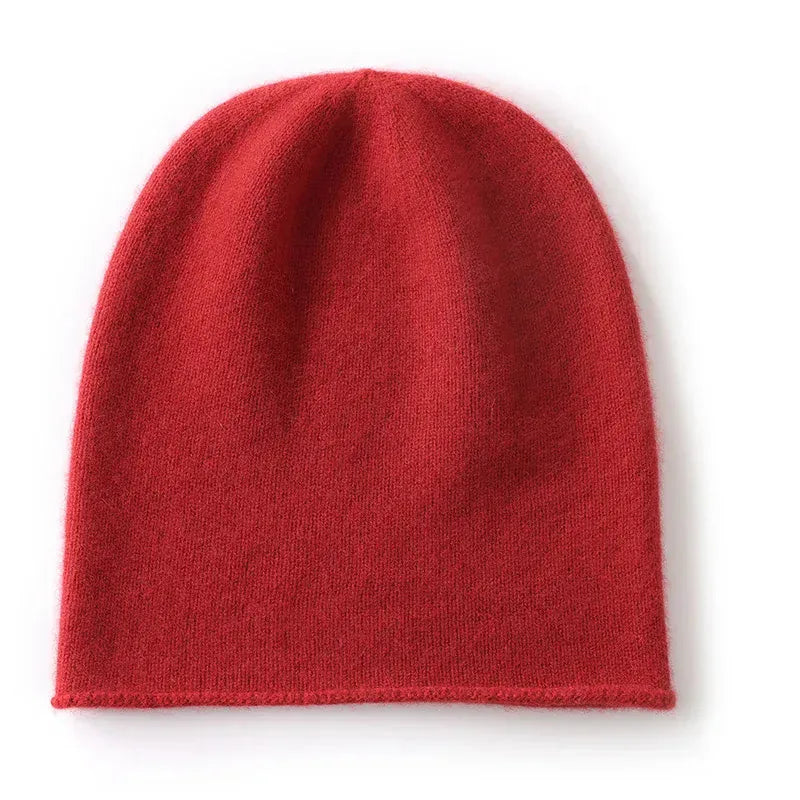 Bonnet Cachemire Unisexe — coloris rouge