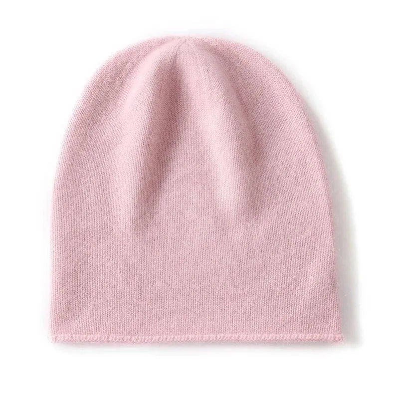 Bonnet Cachemire Unisexe — coloris rose