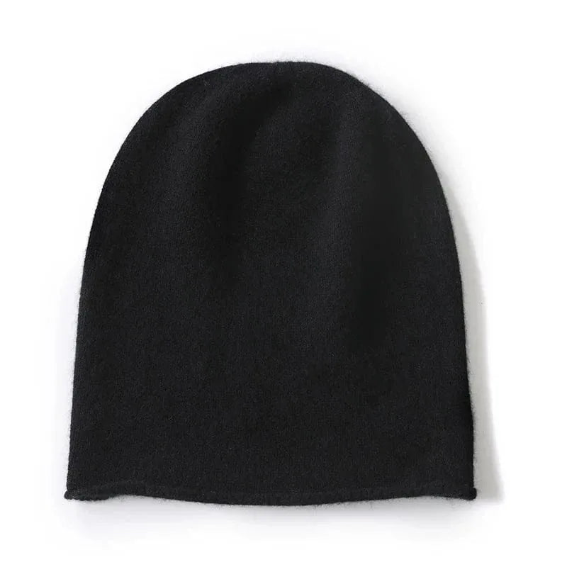 Bonnet Cachemire Unisexe — coloris noir