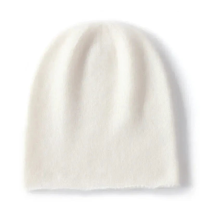 Bonnet Cachemire Unisexe — coloris blanc