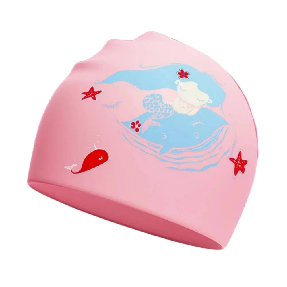 Bonnet de Bain Bébé — coloris rose
