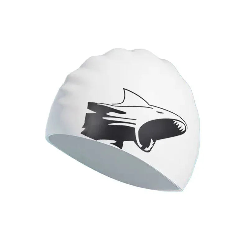 Bonnet de Bain Blanc — coloris noir