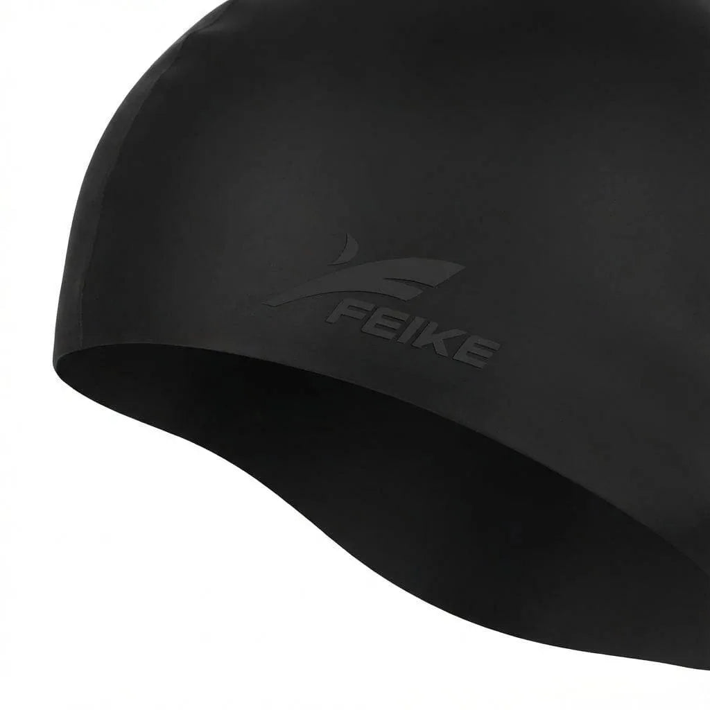 Bonnet de Bain Cheveux Longs, vue de trois-quarts
