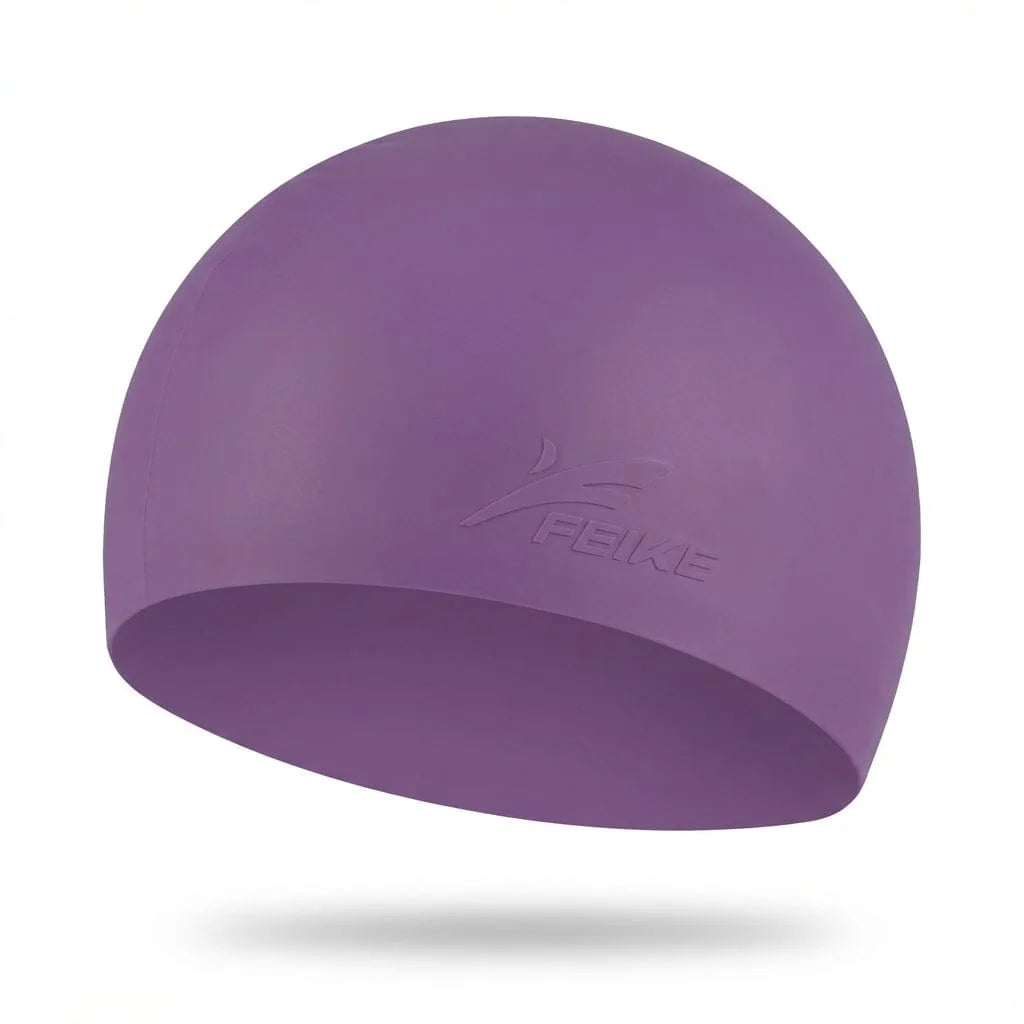 Bonnet de Bain Cheveux Longs — coloris violet