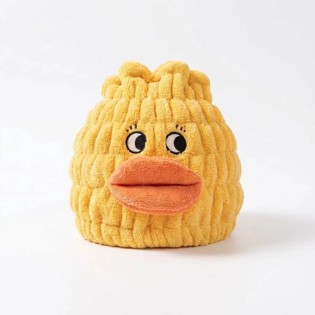 Bonnet de Bain Enfant Animal, de dos