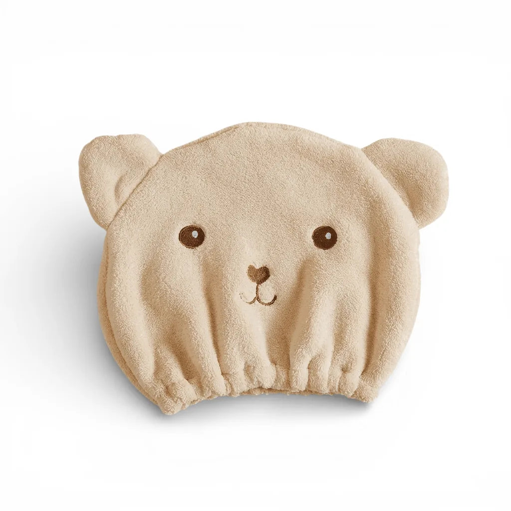 Bonnet de Bain Microfibre — coloris beige