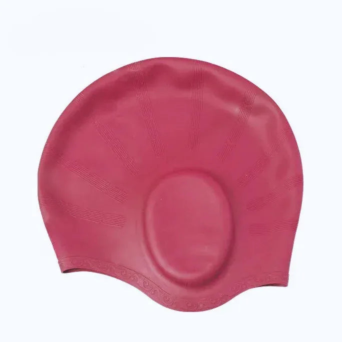 Bonnet de Bain Piscine — coloris rouge