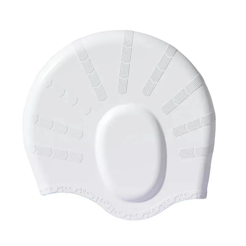 Bonnet de Bain Silicone — coloris blanc
