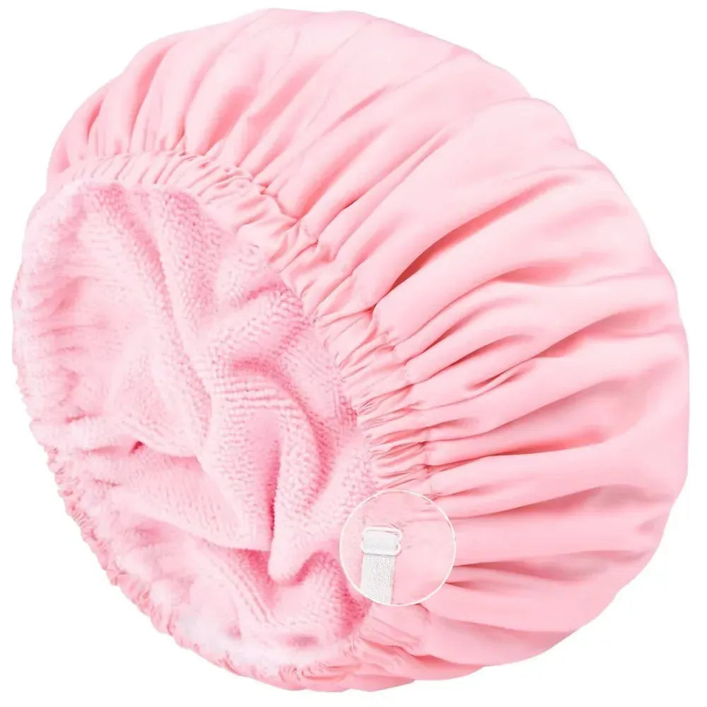 Bonnet de Douche Femme — coloris rose