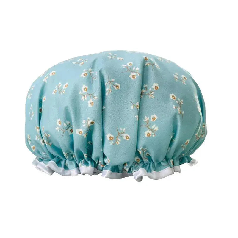 Bonnet de Douche Impermeable — coloris vert