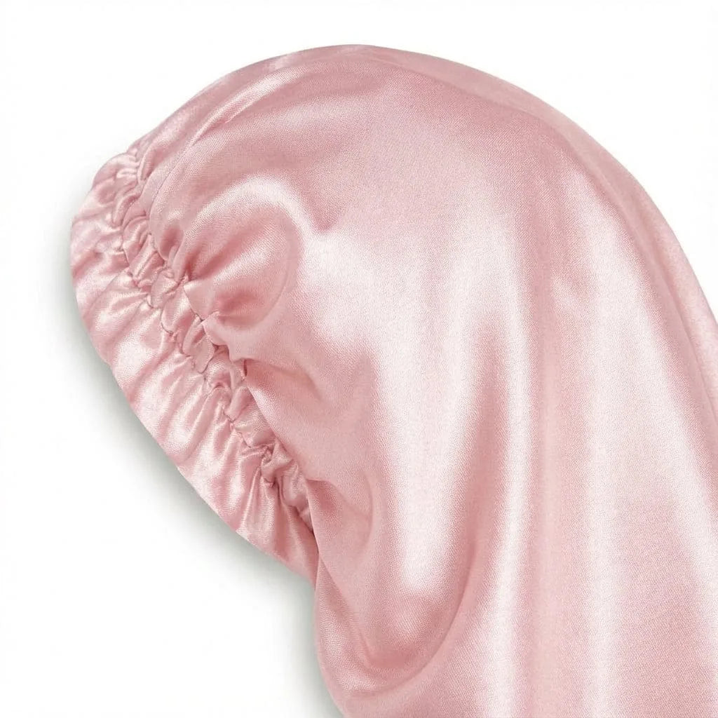 Bonnet de Soie Cheveux Longs, vue de détail